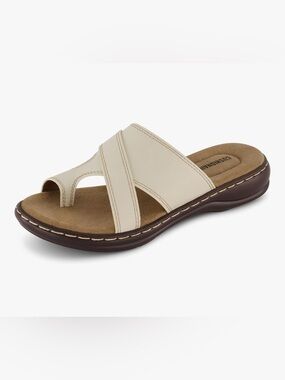 NWOT CUSHIONAIRE Blare Comfortable Arch Support Womens Sandals